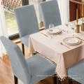 Home Use Polyester Stretch Dining Spandex Stuhlabdeckung